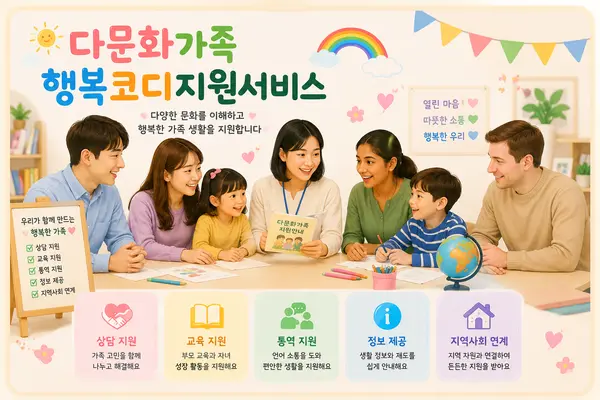 다문화 가족 행복코디지원서비스